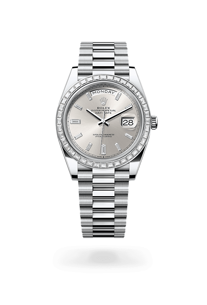 Rolex Day Date 40 with stone Day date premium 1:1 craftmanship super master edition Rolex Day Date 40 with stone - Image 8
