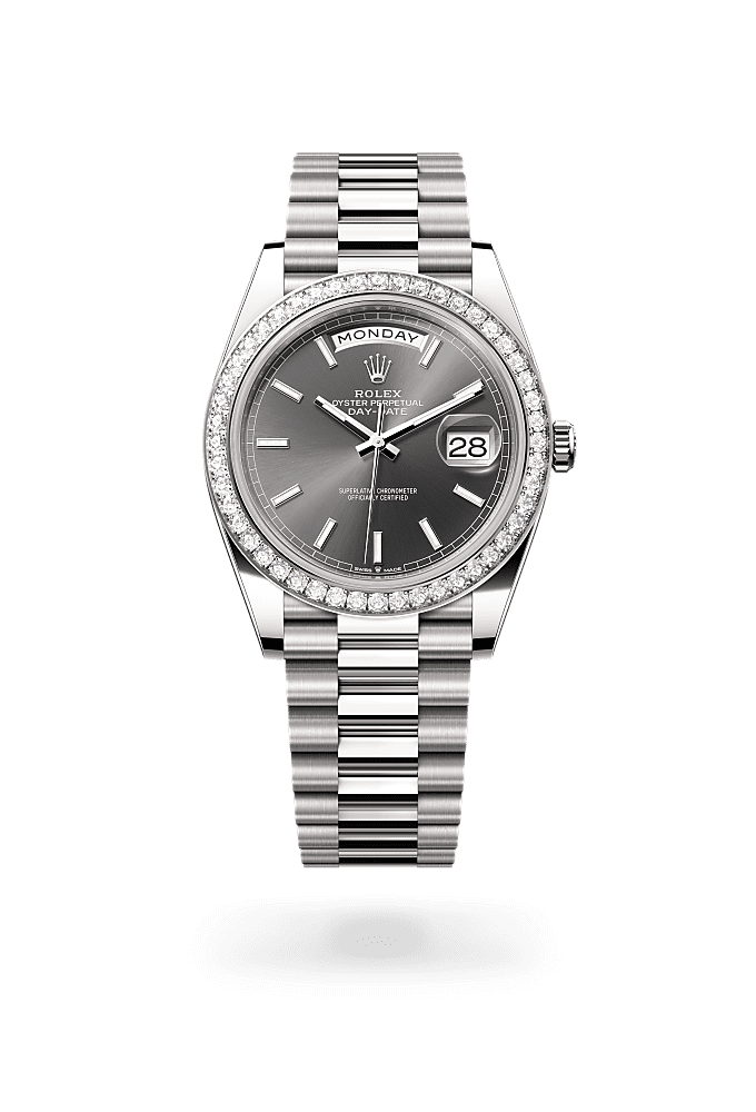 Rolex Day Date 40 with stone Day date premium 1:1 craftmanship super master edition Rolex Day Date 40 with stone - Image 9