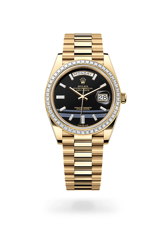 Rolex Day Date 40 with stone Day date premium 1:1 craftmanship super master edition Rolex Day Date 40 with stone - Image 10