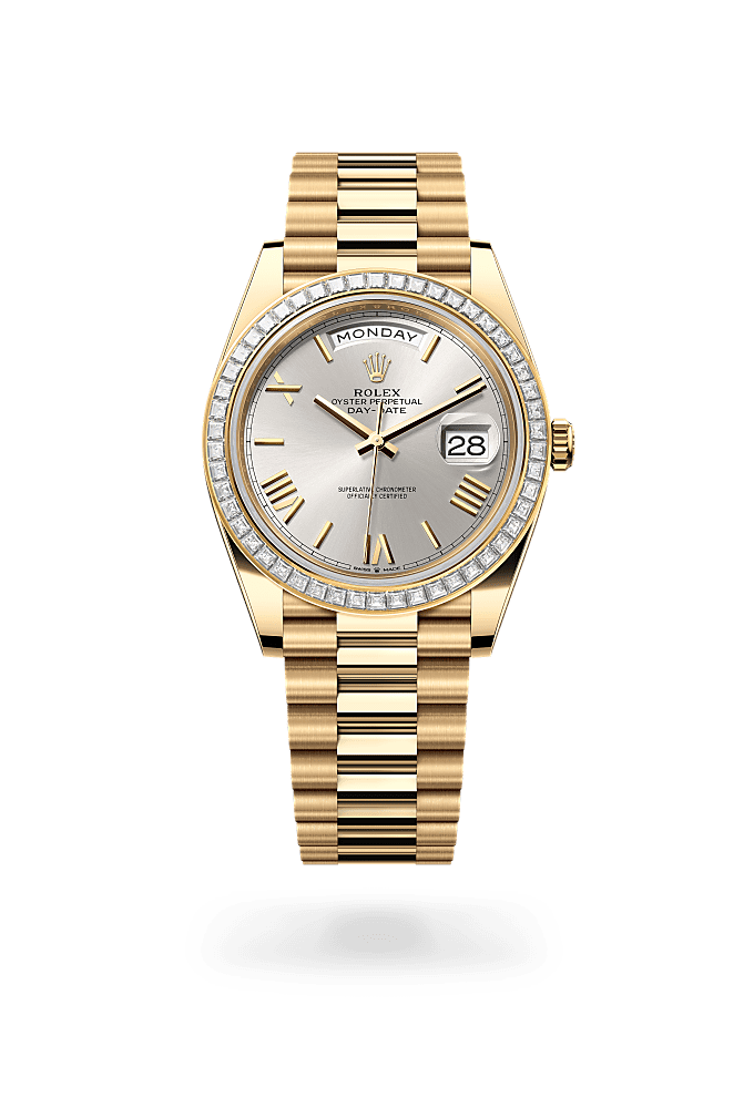 Rolex Day Date 40 with stone Day date premium 1:1 craftmanship super master edition Rolex Day Date 40 with stone - Image 14