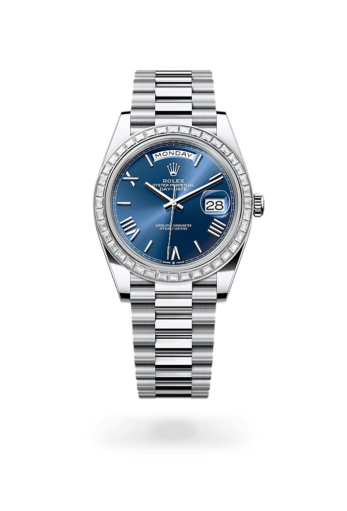Rolex Day Date 40 with stone Day date premium 1:1 craftmanship super master edition Rolex Day Date 40 with stone - Image 15