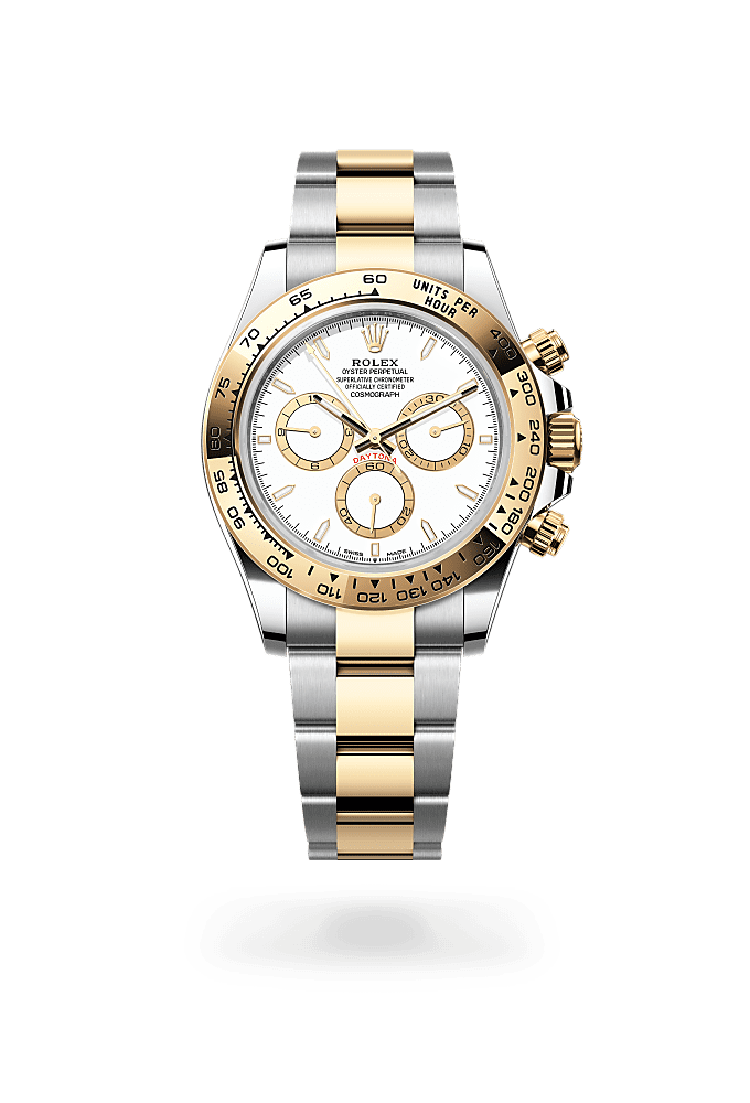 Rolex Cosmograph Daytona 40mm twotone daytona premium 1:1 craftmanship super master edition Rolex Cosmograph Daytona 40mm twotone