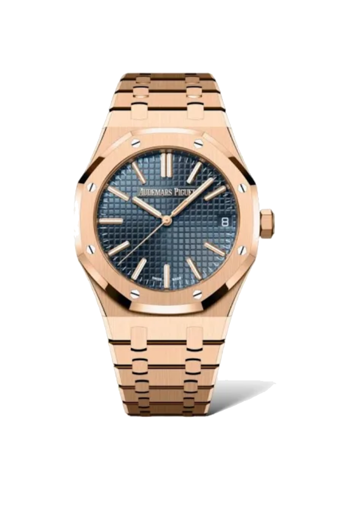 Audemars Piguet ROYAL OAK Rosegold bracelet Audemars Pigue premium 1:1 craftmanship super master edition Audemars Piguet ROYAL OAK Rosegold bracelet