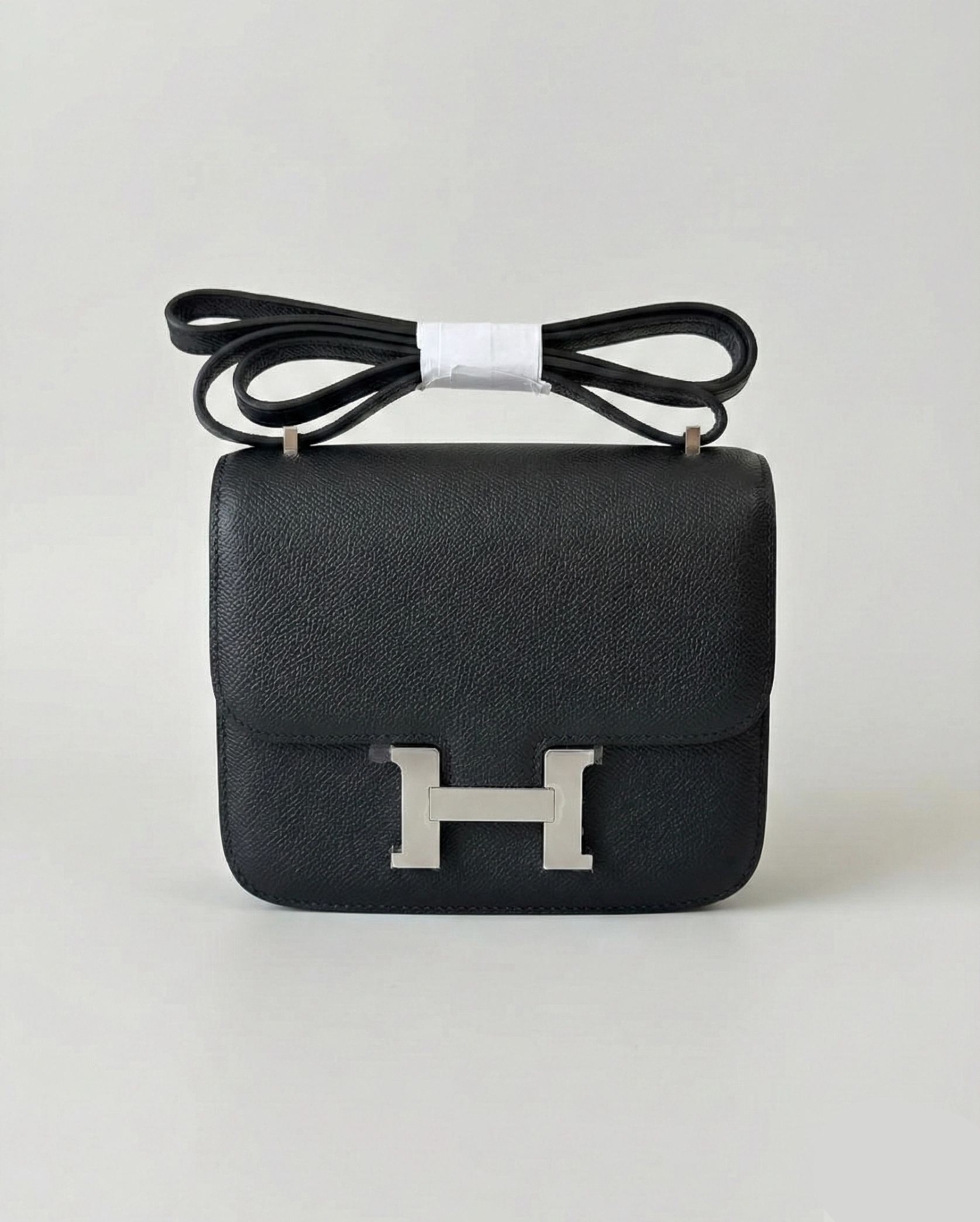 Hermès Constance Handbag Epson Leather Black Hermes premium 1:1 craftmanship super master edition Hermès Constance Handbag Epson Leather Black