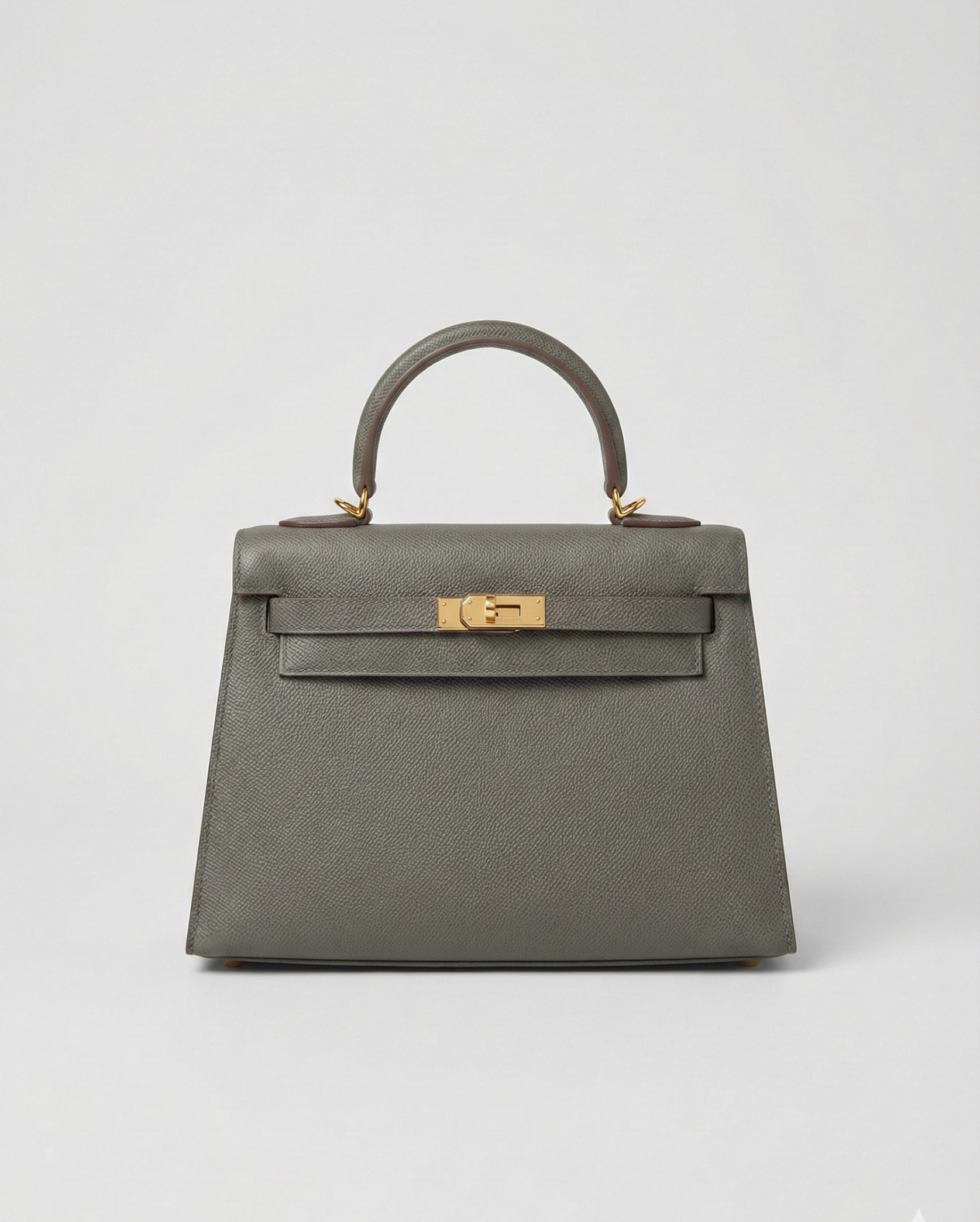 The Hermès Kelly 25 in Epsom leather Ardoisek Hermes premium 1:1 craftmanship super master edition The Hermès Kelly 25 in Epsom leather Ardoisek - Image 2