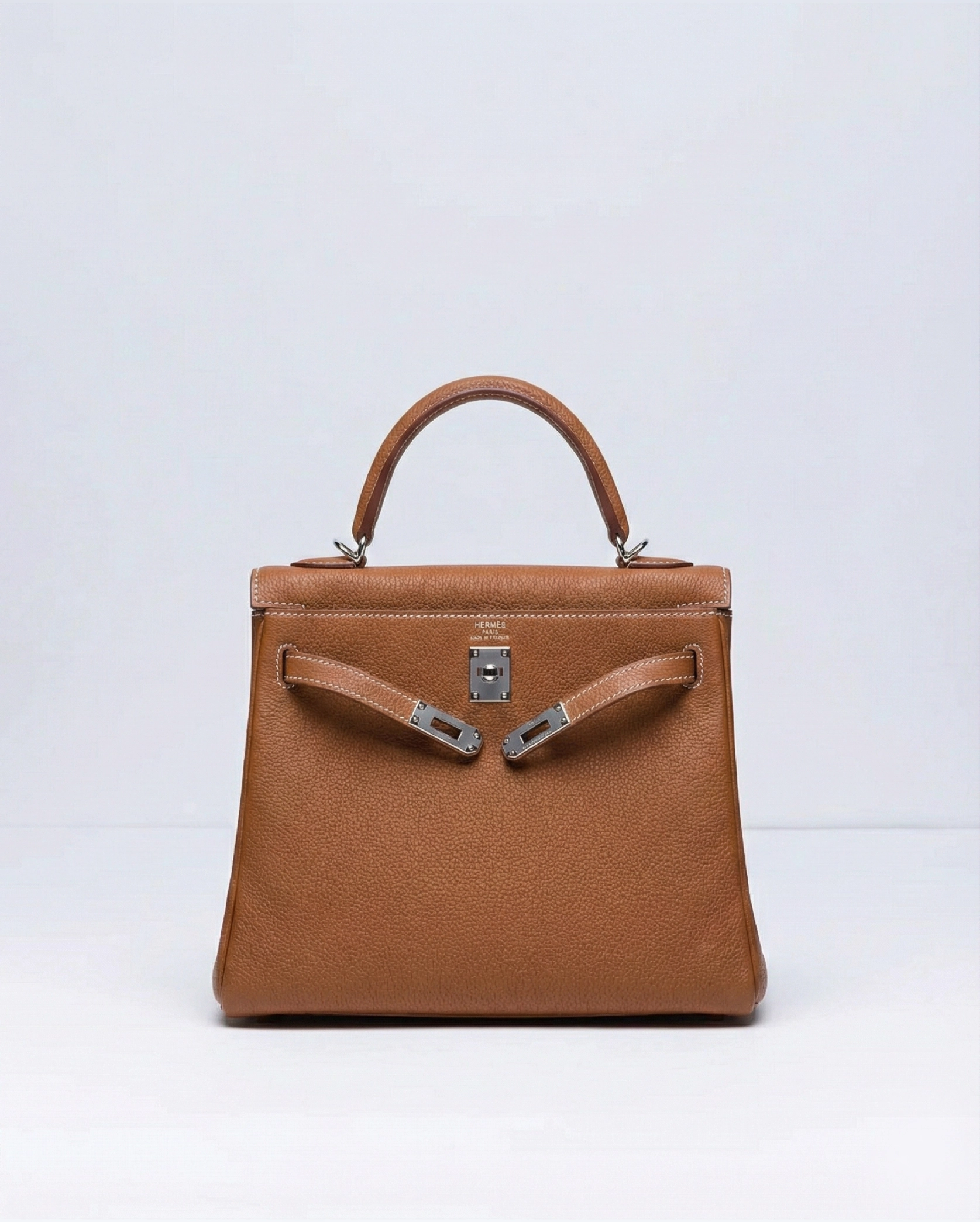The Hermès Kelly 25 in Togo leather Gold Hermes premium 1:1 craftmanship super master edition The Hermès Kelly 25 in Togo leather Gold - Image 2