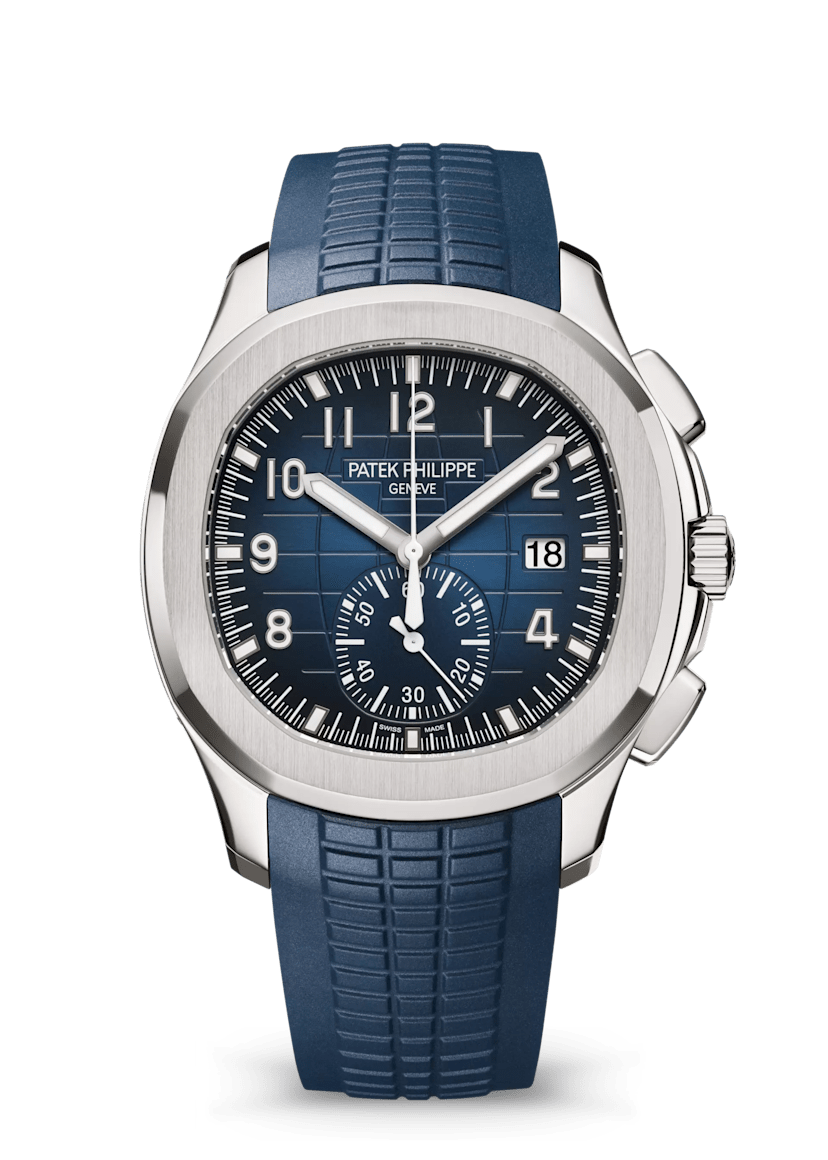 Patek Philippe Aquanaut Chronograph silver Aquanaut premium 1:1 craftmanship super master edition Patek Philippe Aquanaut Chronograph silver