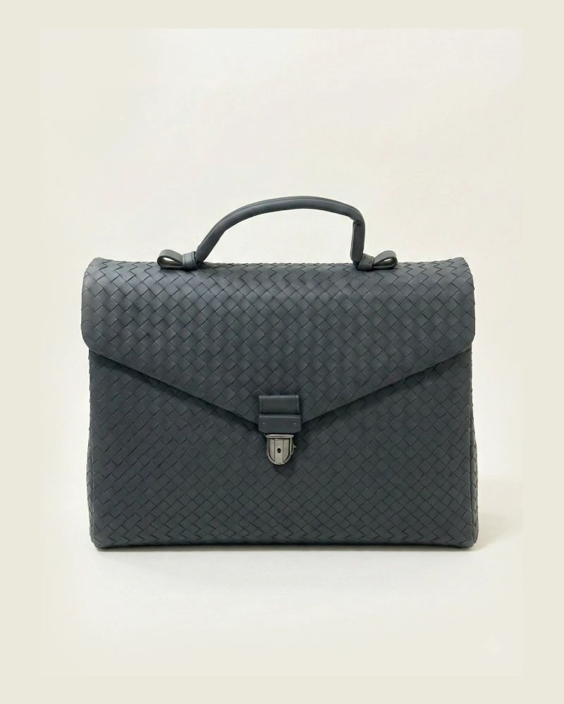 Bottega Veneta Intrecciato Leather Briefcase & Document Case Collection BOTTEGA VENETA premium 1:1 craftmanship super master edition Bottega Veneta Intrecciato Leather Briefcase & Document Case Collection