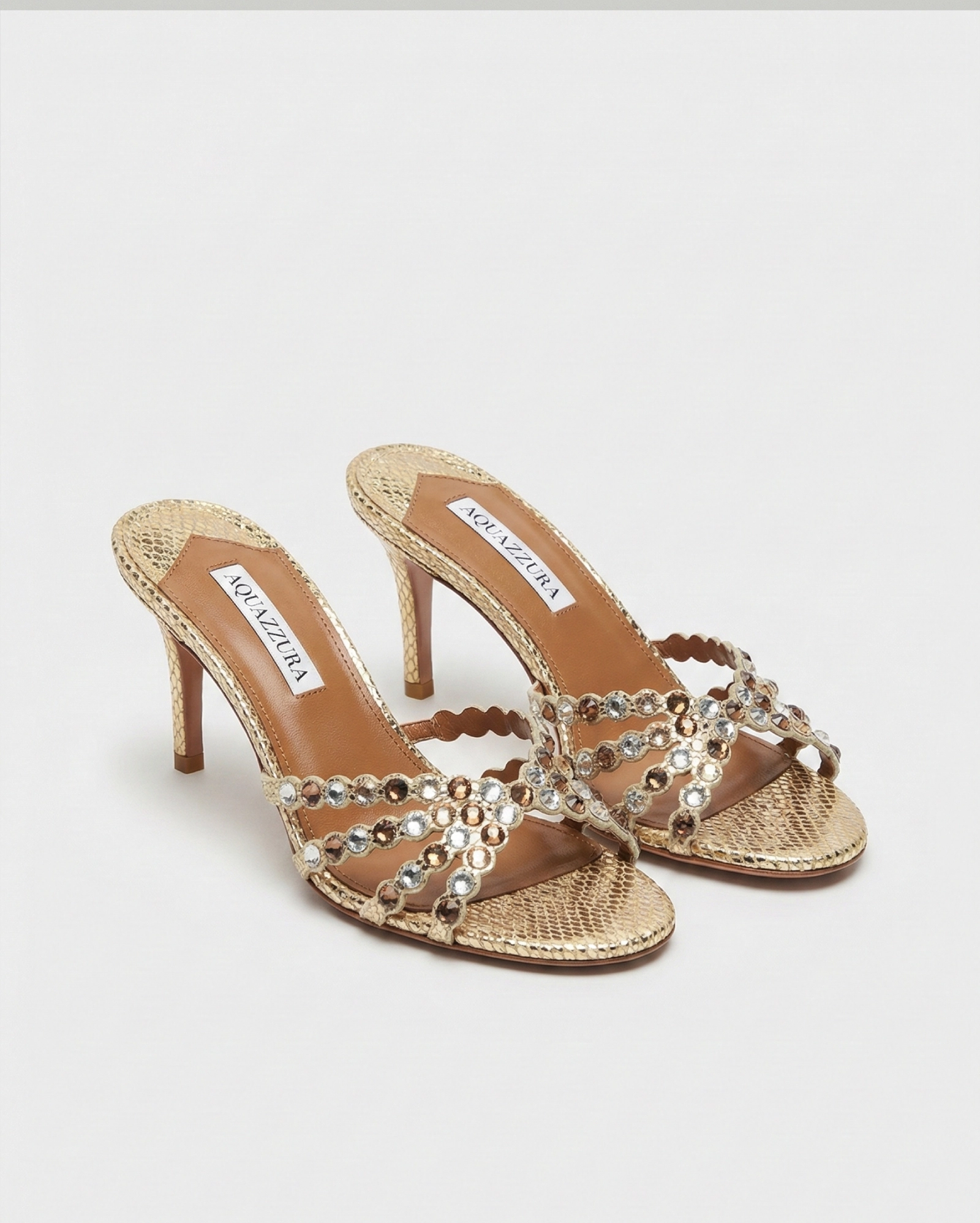 quazzura Tequila Mules gold Aquazzura premium 1:1 craftmanship super master edition quazzura Tequila Mules gold