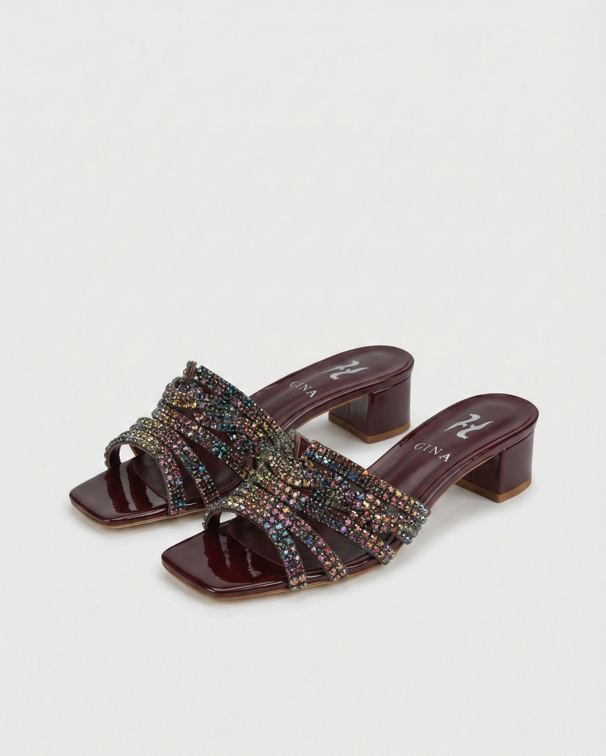 GINA OREGON Crystal Sandal GINA premium 1:1 craftmanship super master edition GINA OREGON Crystal Sandal - Image 2