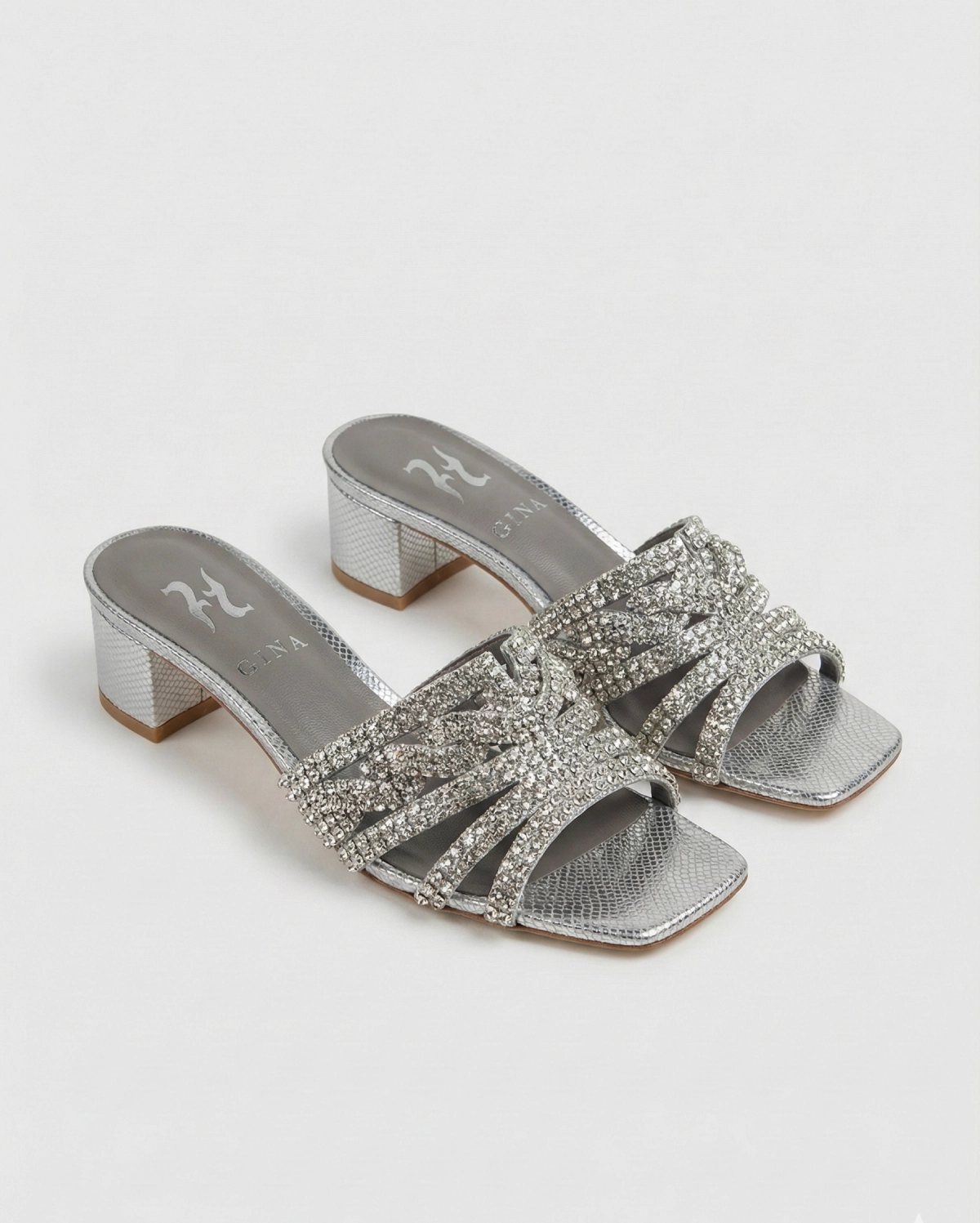 GINA OREGON Crystal Sandal GINA premium 1:1 craftmanship super master edition GINA OREGON Crystal Sandal - Image 6