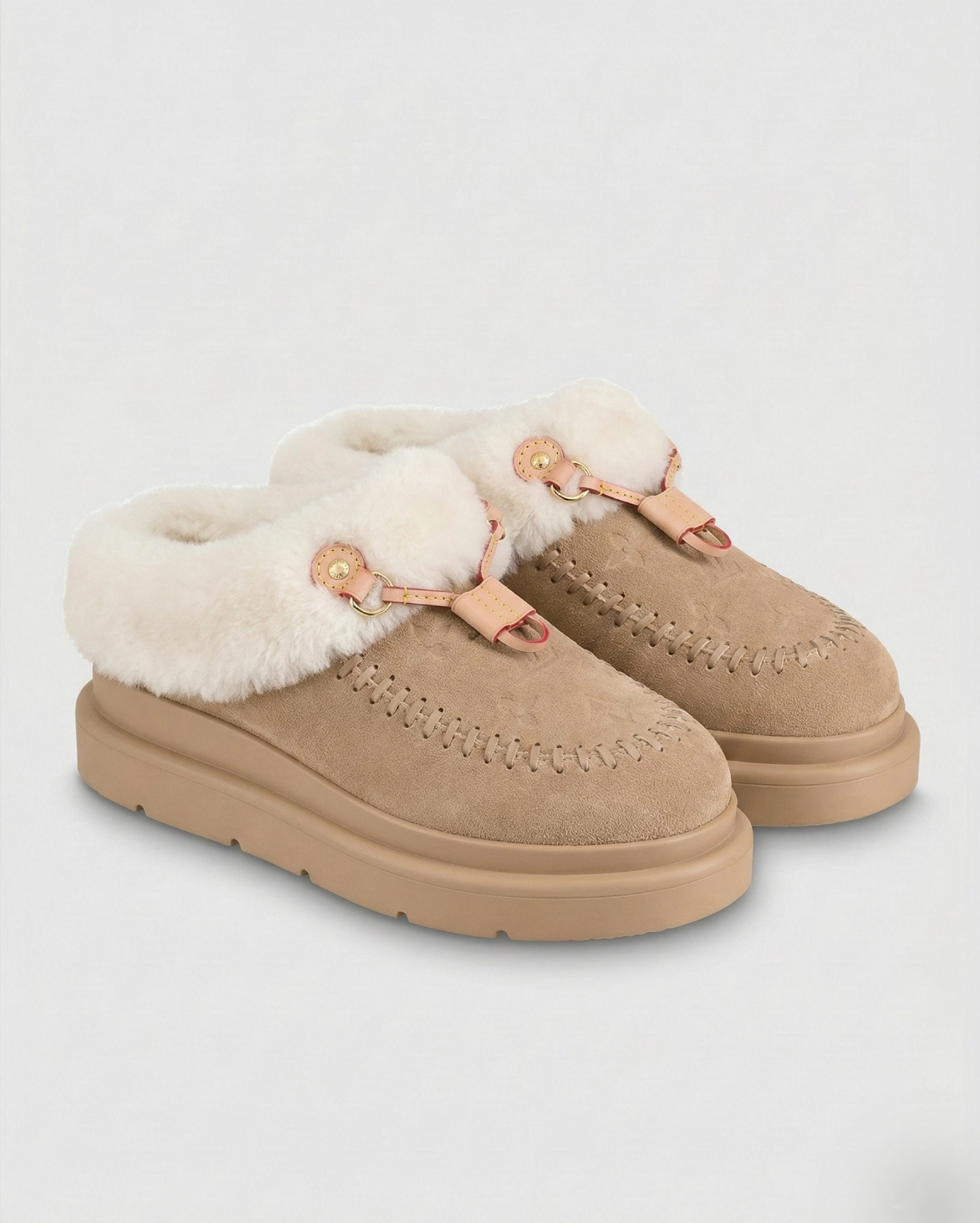 Louis Vuitton Comfort Mule Cream LOUIS VUITTON premium 1:1 craftmanship super master edition Louis Vuitton Comfort Mule Cream