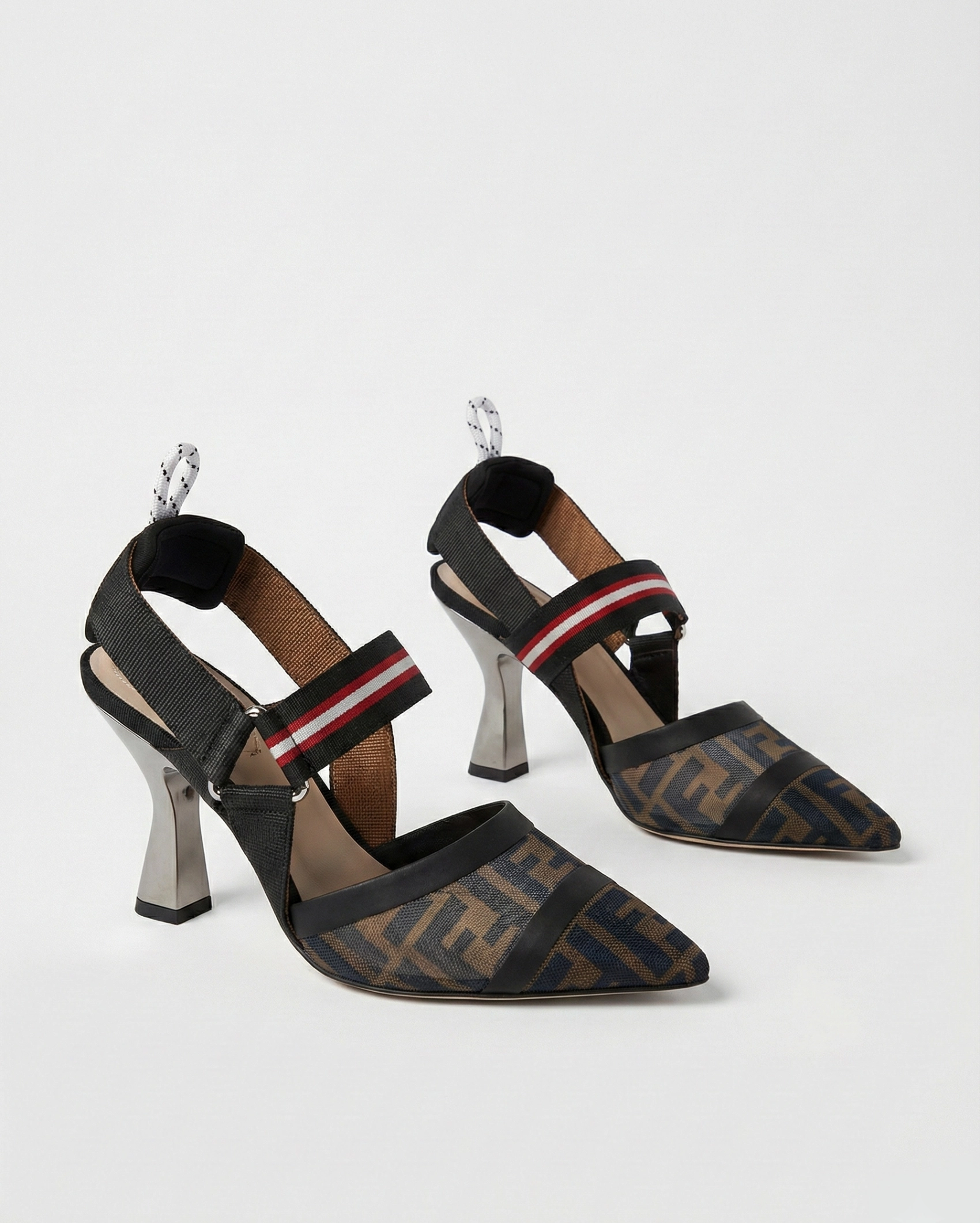 Fendi Colibrì Lite slingback pump FENDI premium 1:1 craftmanship super master edition Fendi Colibrì Lite slingback pump - Image 2