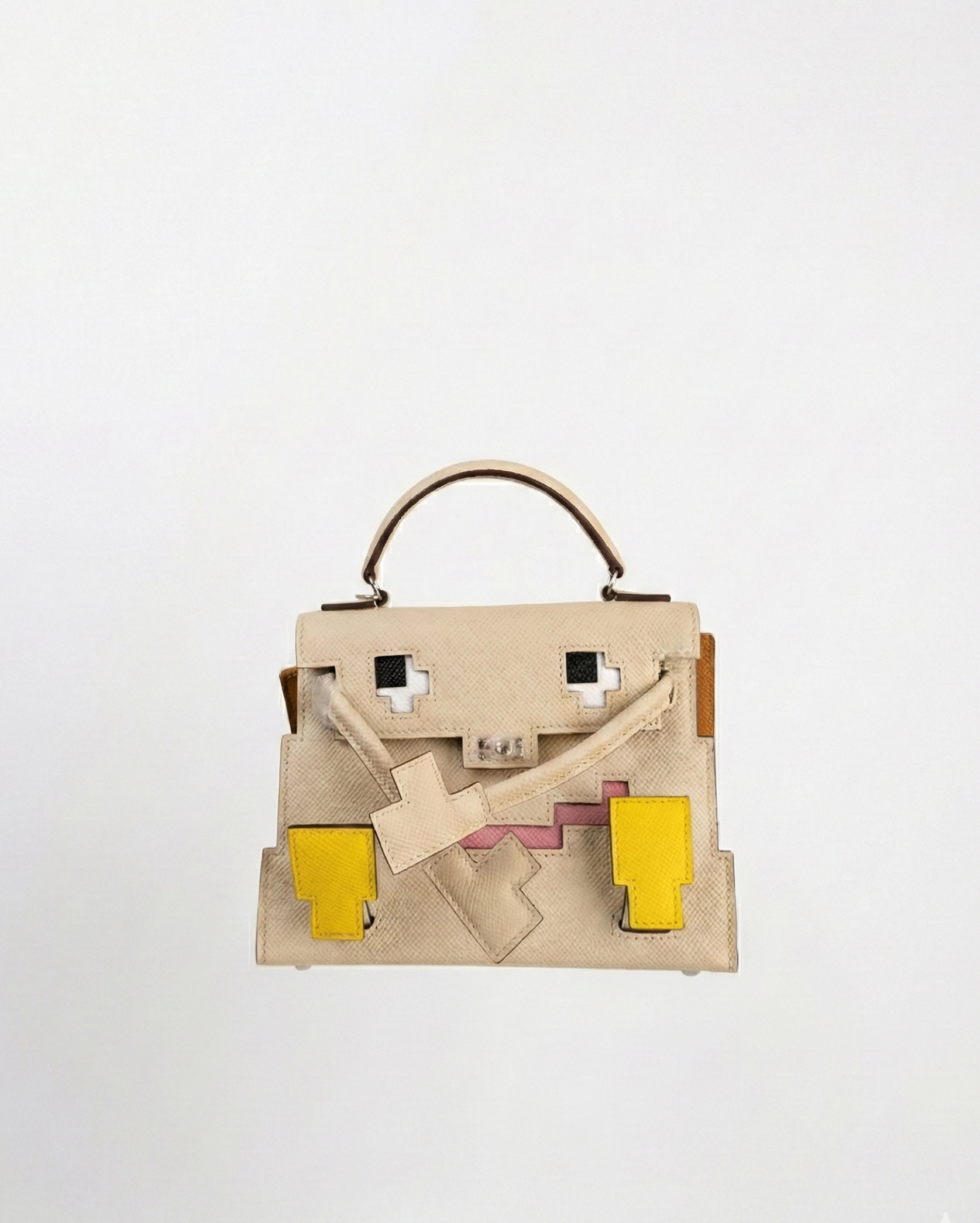Hermès Kelly Doll Picto Beige Hermes premium 1:1 craftmanship super master edition Hermès Kelly Doll Picto Beige