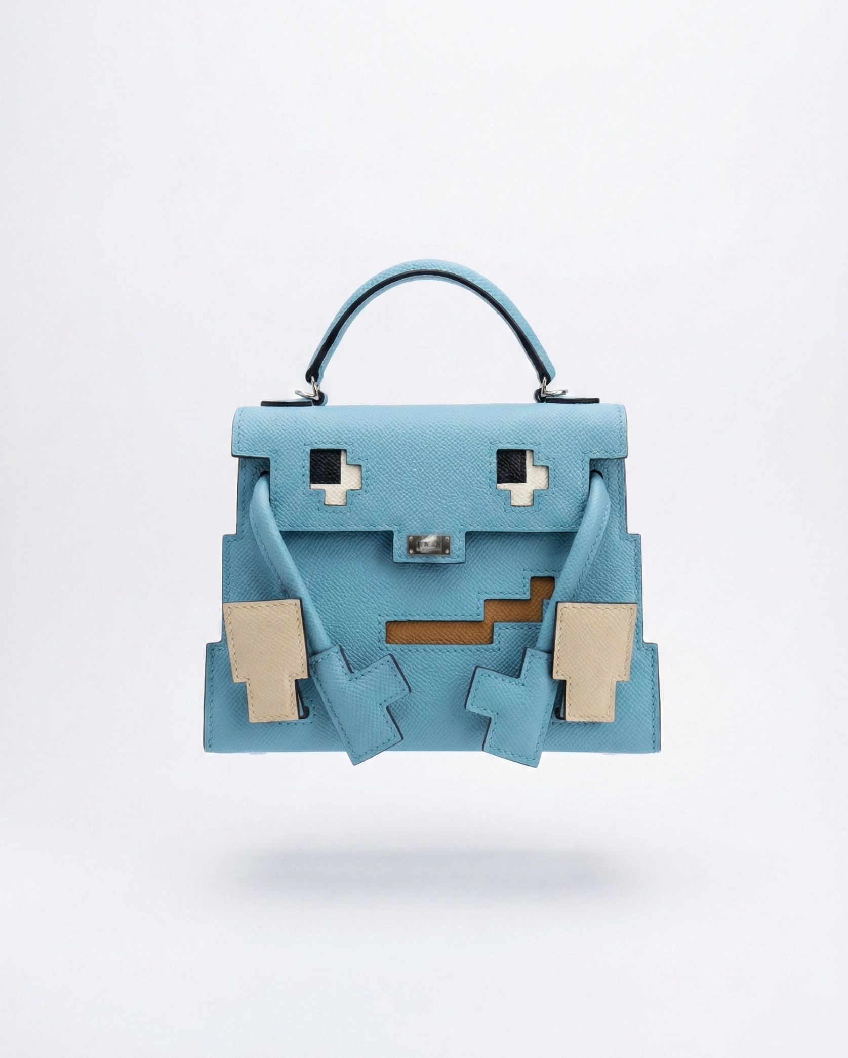 Hermès Kelly Doll Picto Celeste Hermes premium 1:1 craftmanship super master edition Hermès Kelly Doll Picto Celeste