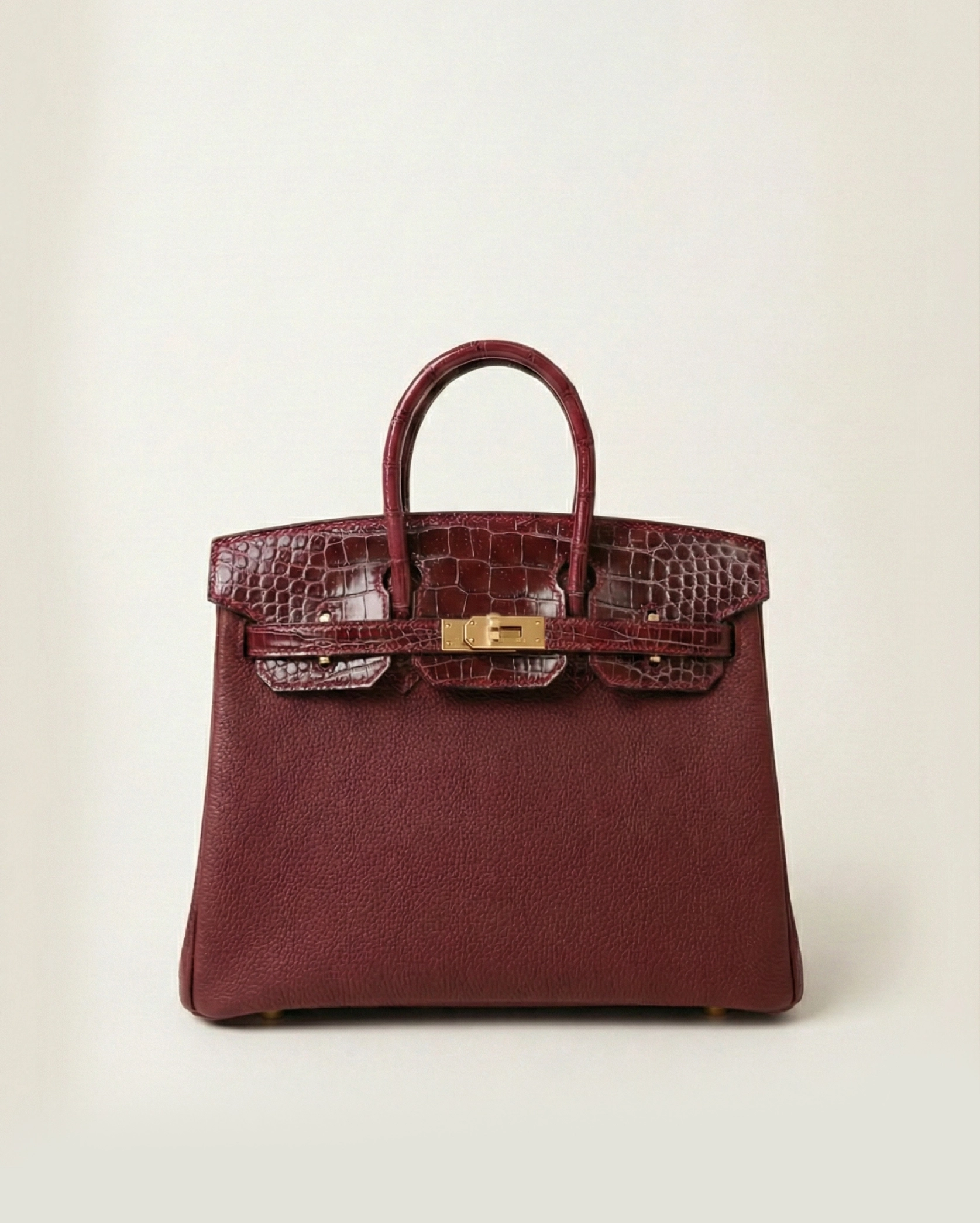 Hermès Birkin touch Burgundy Birkin premium 1:1 craftmanship super master edition Hermès Birkin touch Burgundy - Image 2