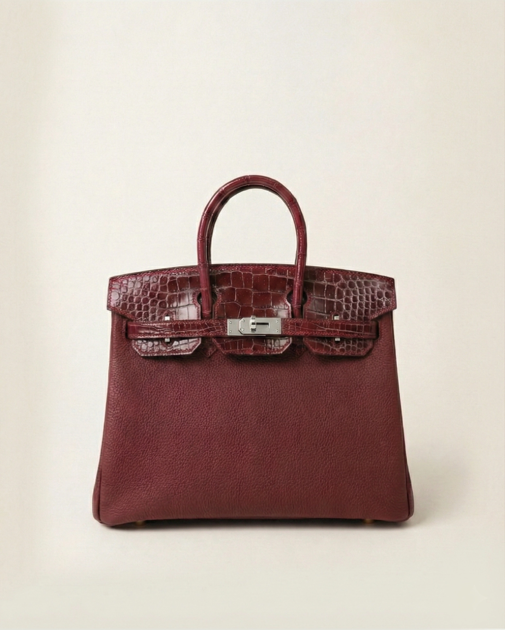 Hermès Birkin touch Burgundy Birkin premium 1:1 craftmanship super master edition Hermès Birkin touch Burgundy