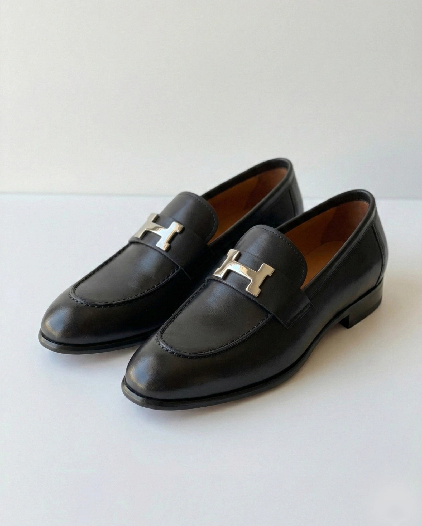 Hermès Paris Loafer Smooth Black Variant Hermes premium 1:1 craftmanship super master edition Hermès Paris Loafer Smooth Black Variant