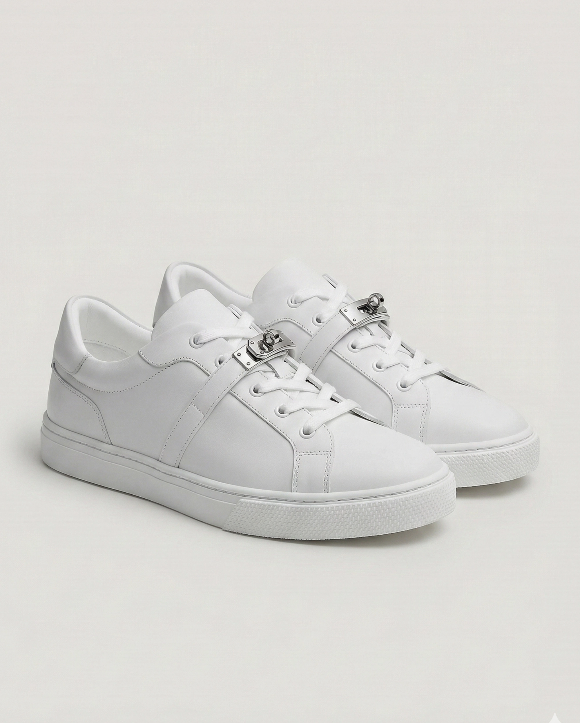 Hermès "Day" Sneaker in White Calfskin Hermes premium 1:1 craftmanship super master edition Hermès "Day" Sneaker in White Calfskin
