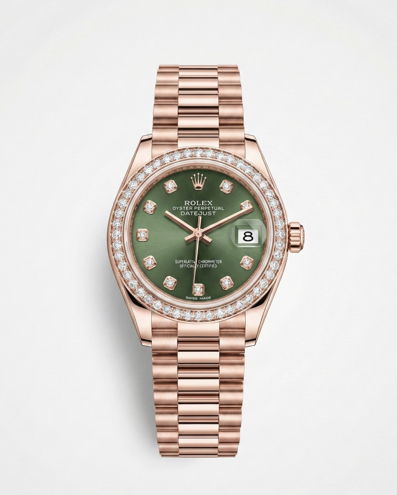 Rolex Datejust 31 – Olive Green Dial Rolex premium 1:1 craftmanship super master edition Rolex Datejust 31 – Olive Green Dial