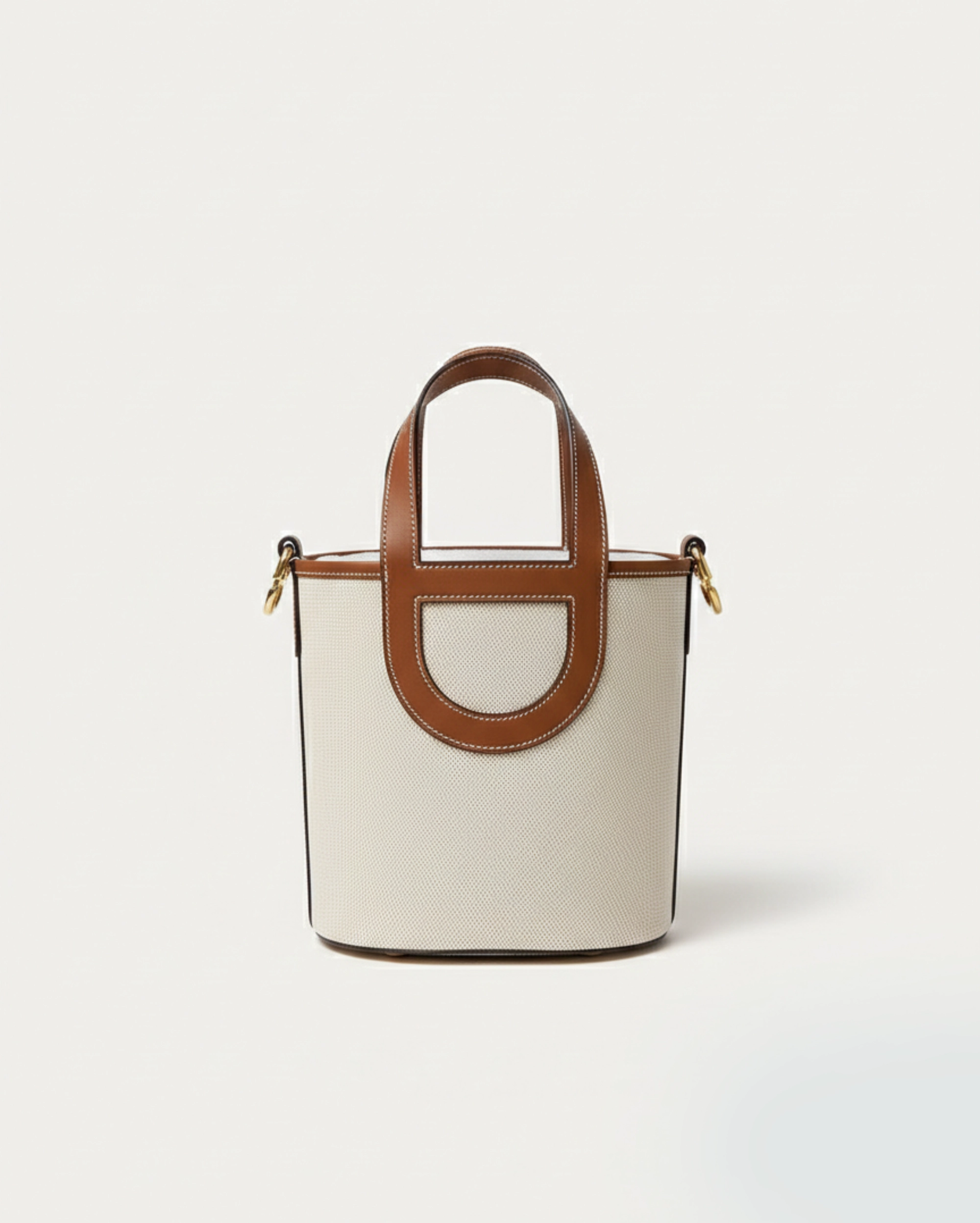 PEDRO Icon Canvas Bucket Bag - Cognac PEDRO premium 1:1 craftmanship super master edition PEDRO Icon Canvas Bucket Bag - Cognac