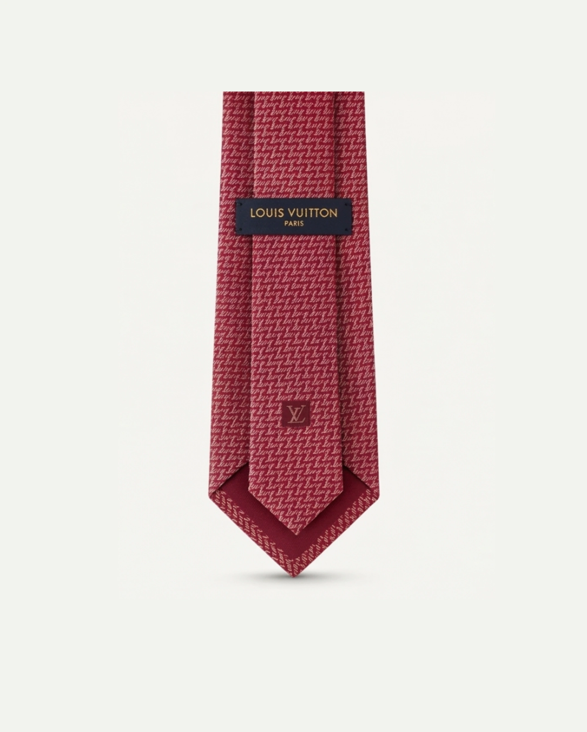 Louis Vuitton Paris Tie – Signature Luxury Edition LOUIS VUITTON premium 1:1 craftmanship super master edition Louis Vuitton Paris Tie – Signature Luxury Edition